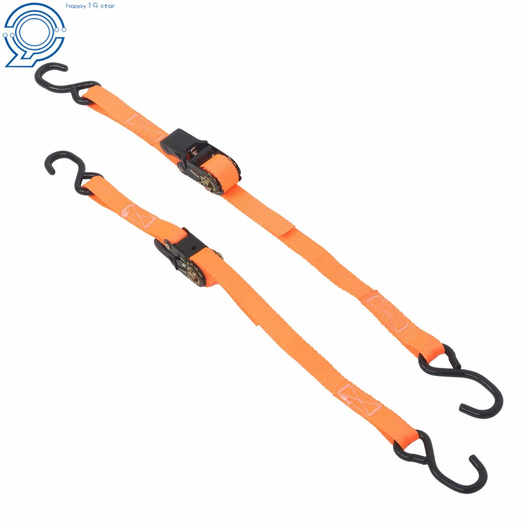2 Pack Tie-Down Straps for Boat Trailer (1 Inch x 4 FT)