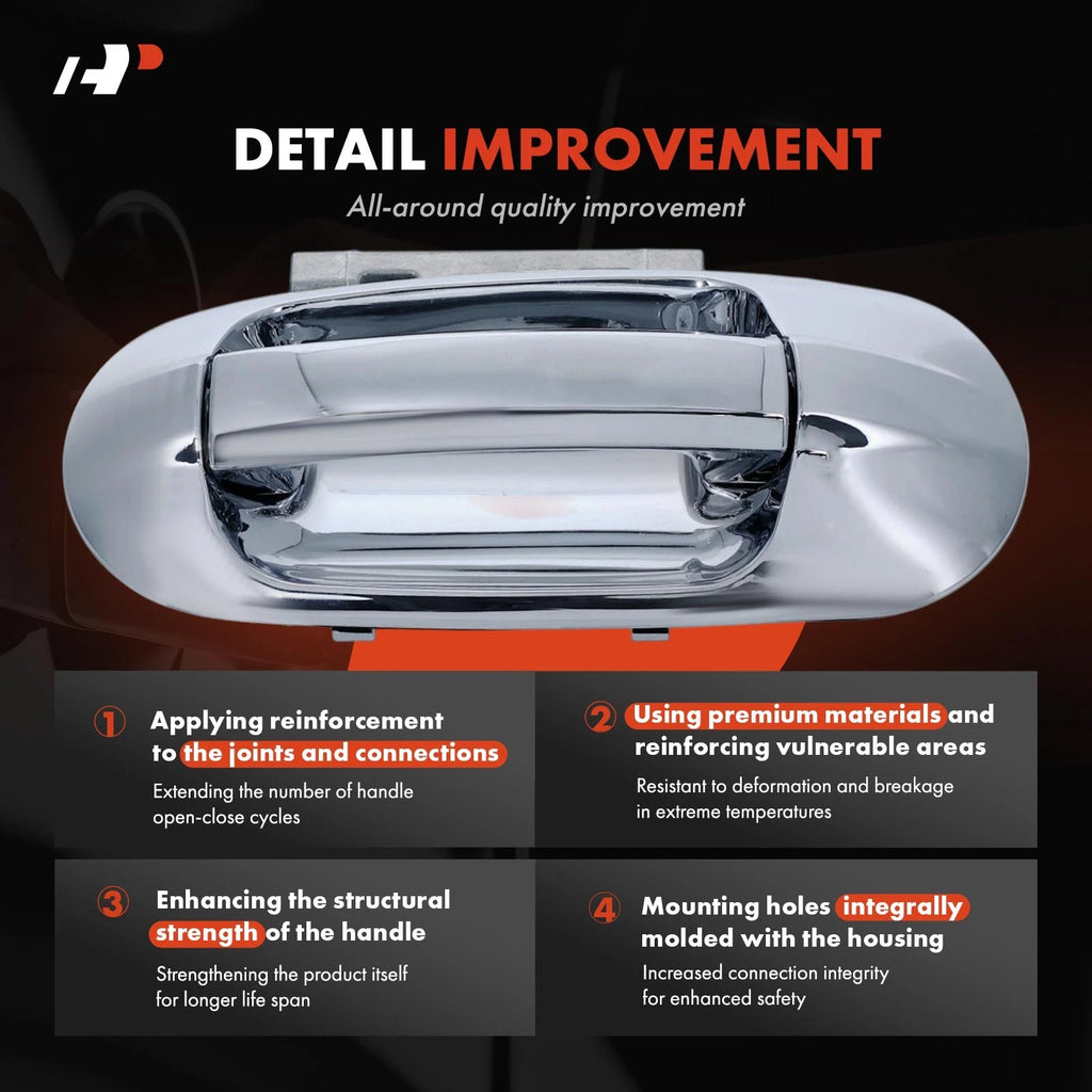 Rear Left Exterior Door Handle for Ford Expedition (2003-2017)