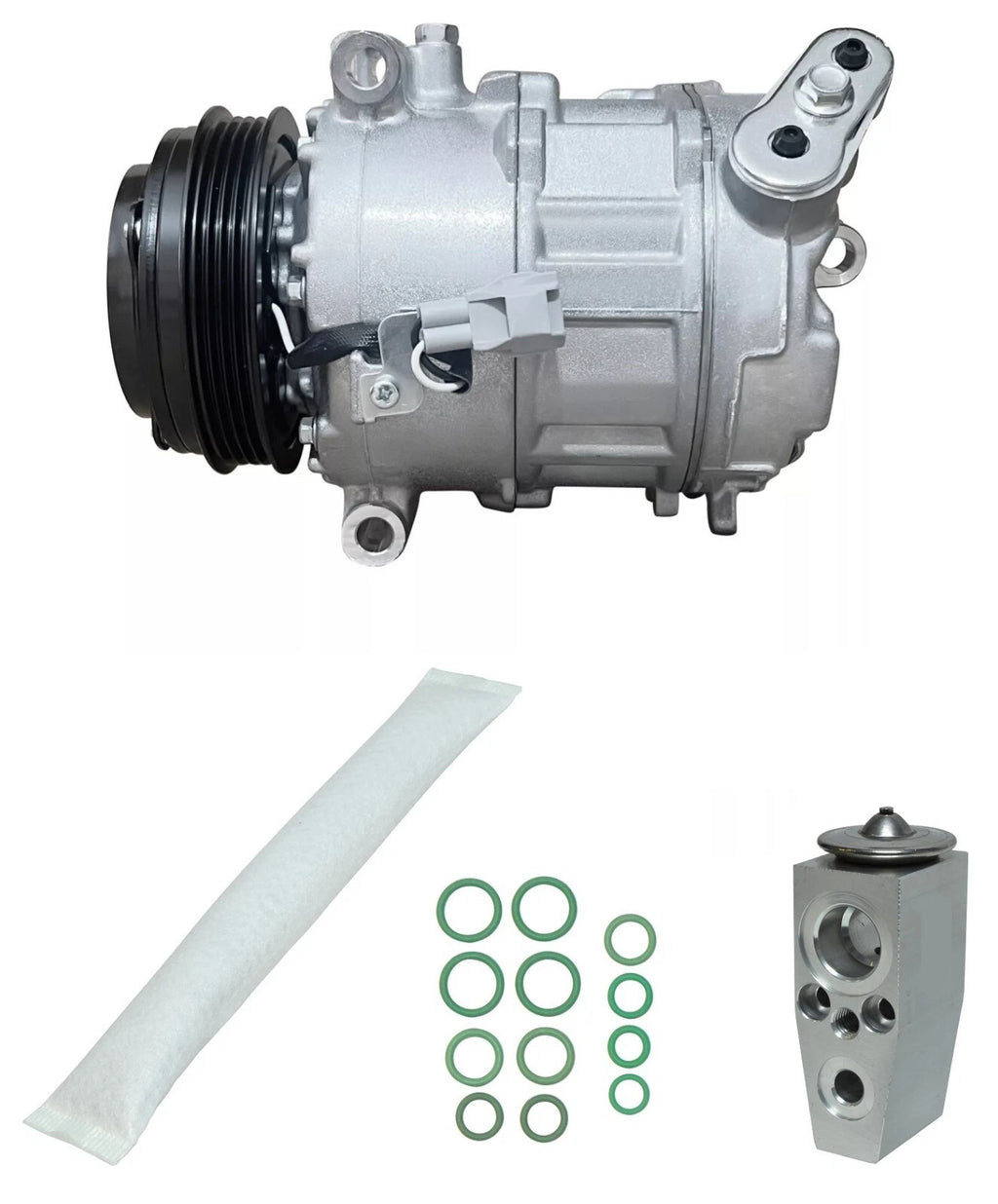 AC Compressor Kit Replacement for Ram ProMaster 3500 3.0L Turbo (2014–2014)
