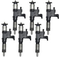 6X Fuel Injector 095000-6363 8-97609788-6 for Isuzu 4HK1 6HK1 (2000–2023)