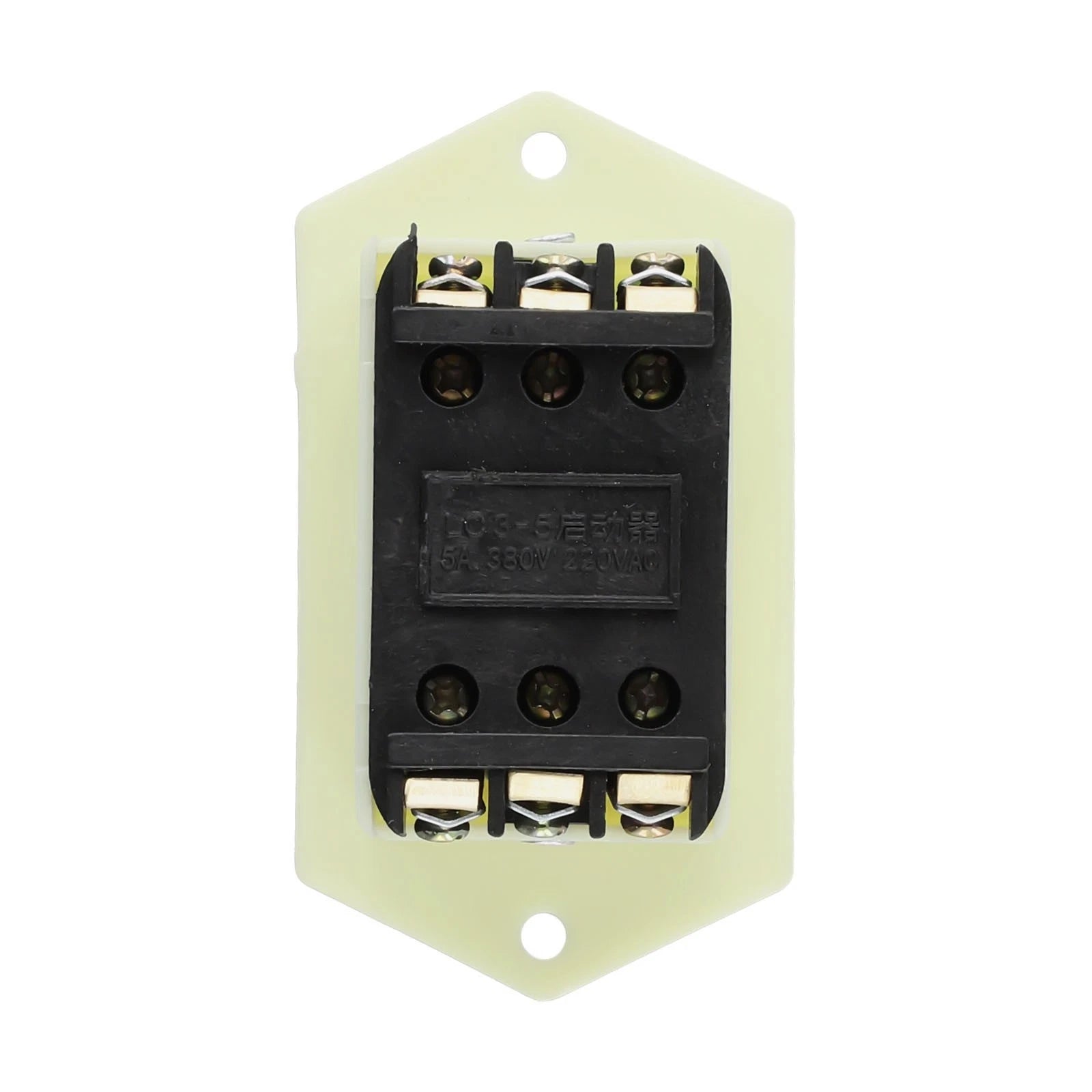 Stop Push Button Switch for Grinder (LC3-5, 380V, 5A, 6-Terminals)