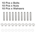10 x Exhaust Manifold Bolt Studs for Honda Acura B C D F H K Series Engines