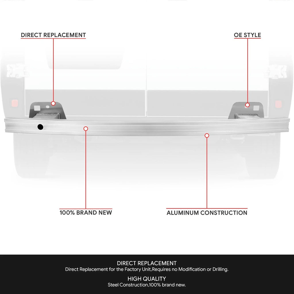 Rear Bumper Impact Bar Reinforcement for Ram ProMaster City (2015–2022) 68259432AA