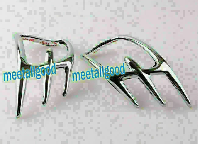 Goldwing Fairing Mirror Back Accent Grilles for Honda GL1800 (2001-2011)