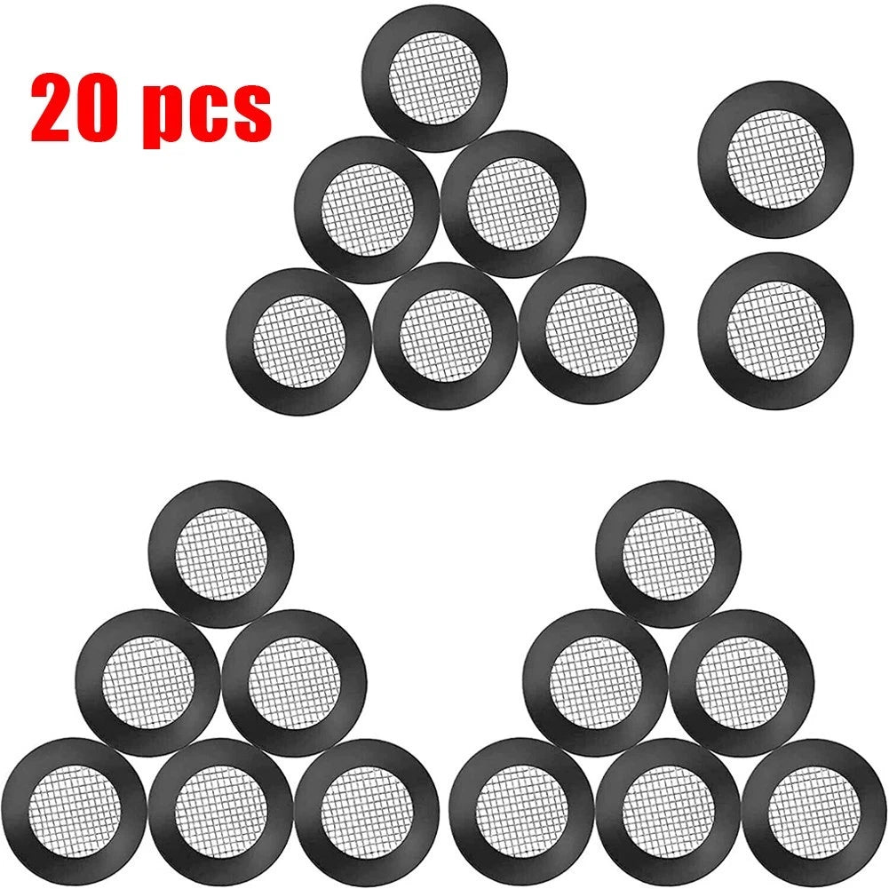 Rubber Washer Hose Gasket Set of 20 for 1/2in Tap Head