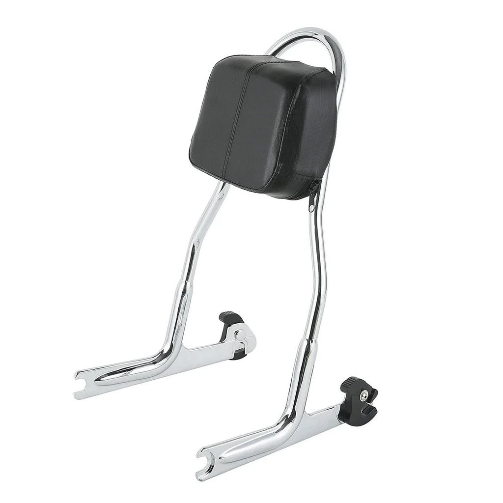 Chrome Detachable Sissy Bar Backrest for Harley Softail Fat Boy (2000-2017)