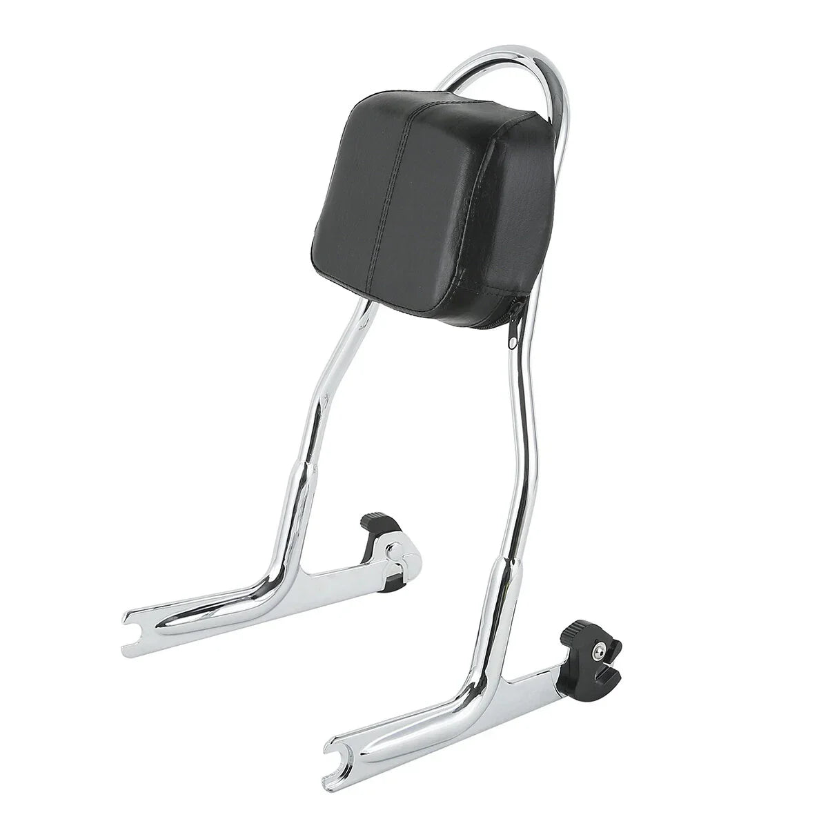 Chrome Detachable Sissy Bar Backrest for Harley Softail Fat Boy (2000-2017)