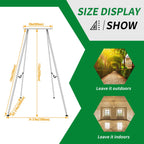 Aerial Yoga Stand Frame for Indoor Outdoor Fitness (10FT)