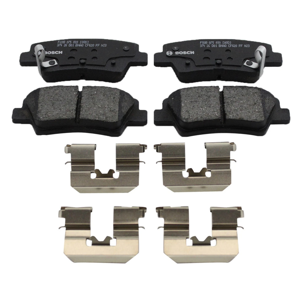 DuraGo Rear Rotors & Bosch QuietCast Ceramic Pads for Optima (2014–2016)