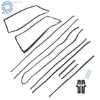 10Pcs Weatherstrip Seal Kit for Ford Mustang (1965-1966)