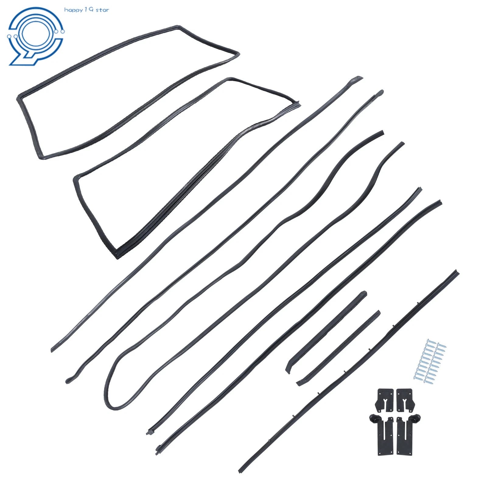 10Pcs Weatherstrip Seal Kit for Ford Mustang (1965-1966)