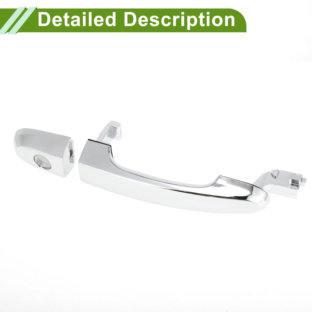 Exterior Door Handle for Hyundai Kia (No. 826511F000) Front Left Silver Tone