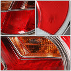LED Sequential Arrow Tail Lights for Scion FRS (2013–2017) - Chrome, Amber
