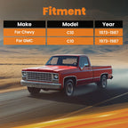 Underbed C Notch Kit for Chevy C10/GMC C15 (1973–1987)
