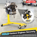 Engine Stand for Universal Use (1500lbs Capacity, 360 Degree Rotating)