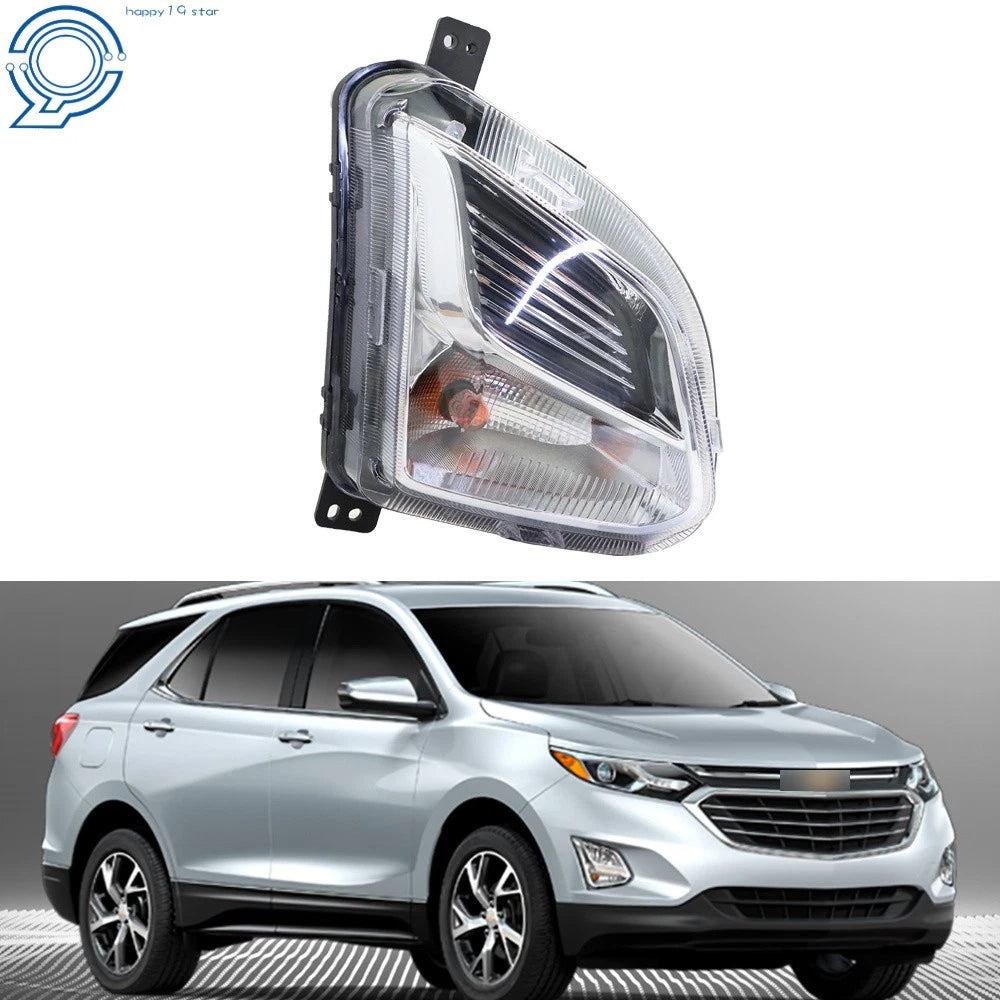 Front Bumper Fog Light for Chevy Equinox (2018–2020) Right Side Halogen