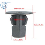100pcs Fastener Clips for Toyota