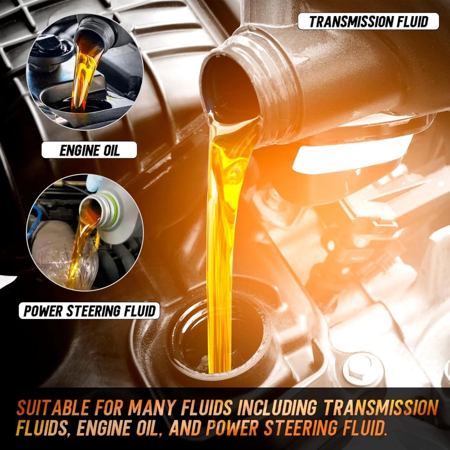 10 Row Transmission Oil Cooler Kit for Auto-Manual Radiator