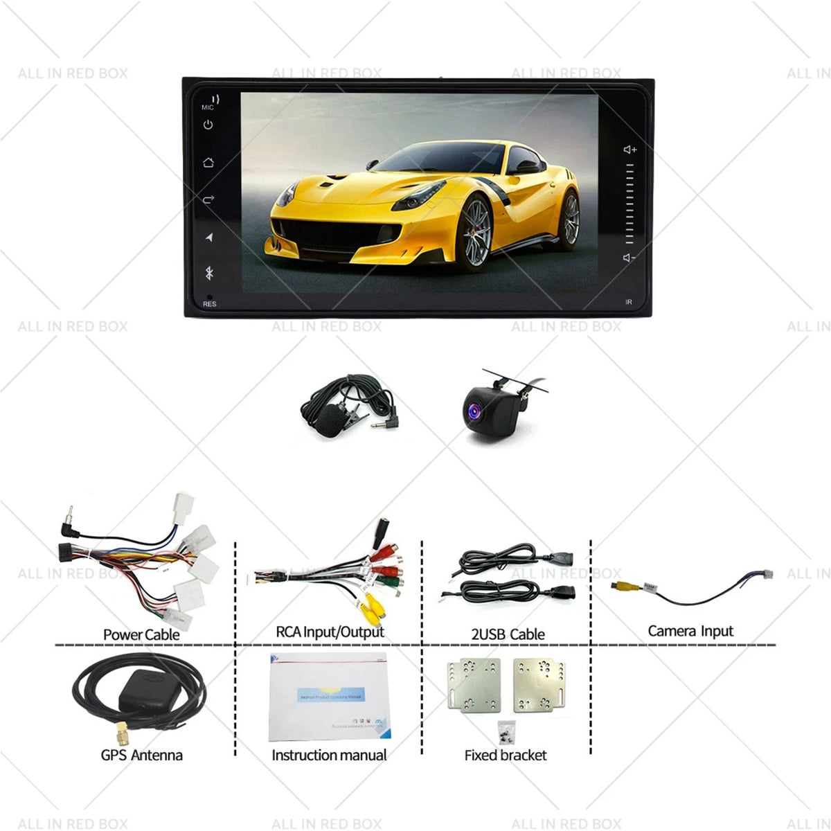 Car Stereo Radio for Toyota Hilux (2005–2014) - Apple CarPlay, Android Auto