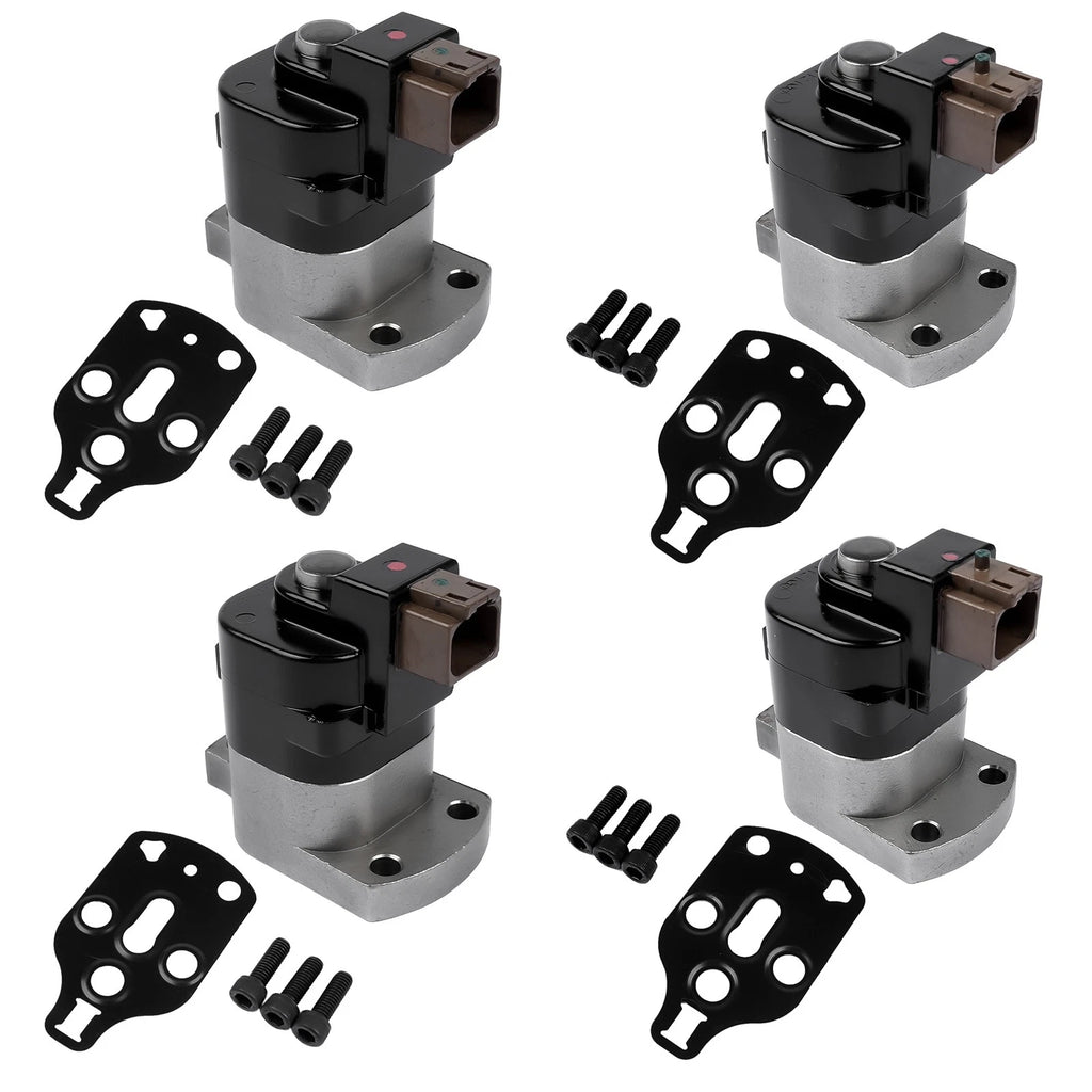 Set of 4 Fuel Pump Metering Control Actuators for Cummins ISX ISX15 QSX15 (4902907)