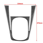 Carbon Fiber Red Gear Shift Panel Cover Trim for Volkswagen Passat (2001-2005)