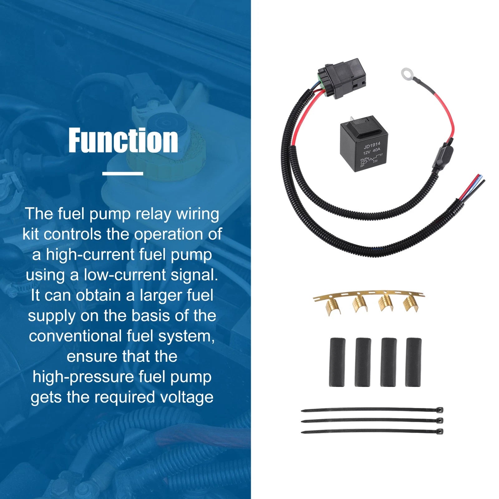 Set of 1 Fuel Pump Relay Wiring No. 4727370AA for Chrysler Town & Country (2011)