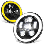 Switchback LED Turn Signal Projector Headlights for Jeep Wrangler JK (2007–2018)