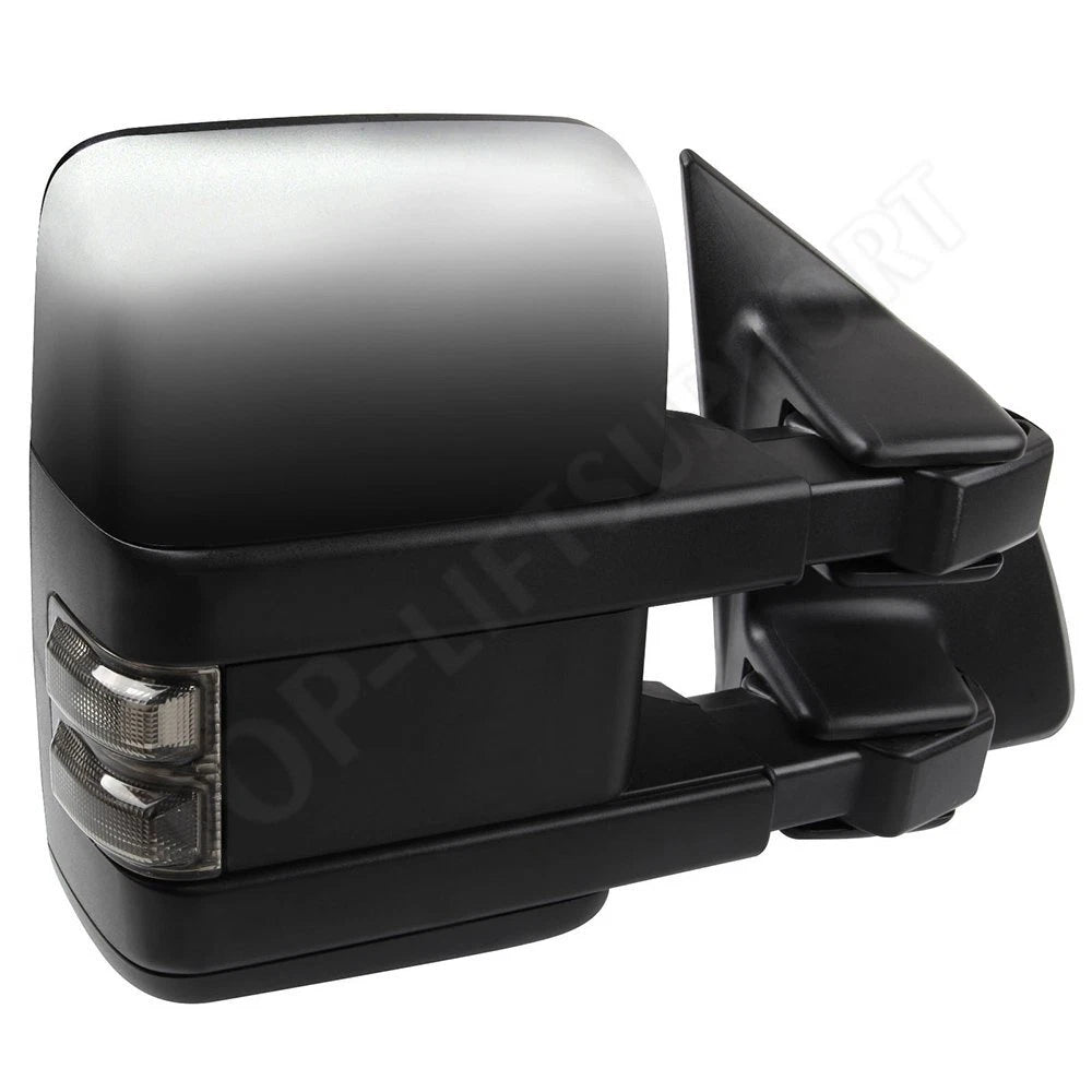 Heated Power Clearance Light Turn Signal Tow Mirrors for Ford F-250 (1999–2007)