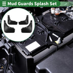 Mud Flaps Splash Guards for Hyundai Custo (2021-2023) with Mount Accessories