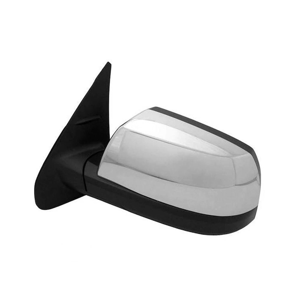Power Door Mirror Chrome Driver Side Heated w Blind Spot for Ford Explorer (2011–2019)