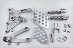Silver Front Rider Foot Peg Bracket for Honda CBR 600RR (2003–2006)