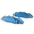 3D Metal Brake Caliper Covers for Universal Car Front & Rear Blue (18+)