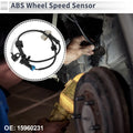 ABS Wheel Speed Sensor for Chevrolet C3500 (1995–1996) 1 Pc Front Left/Right