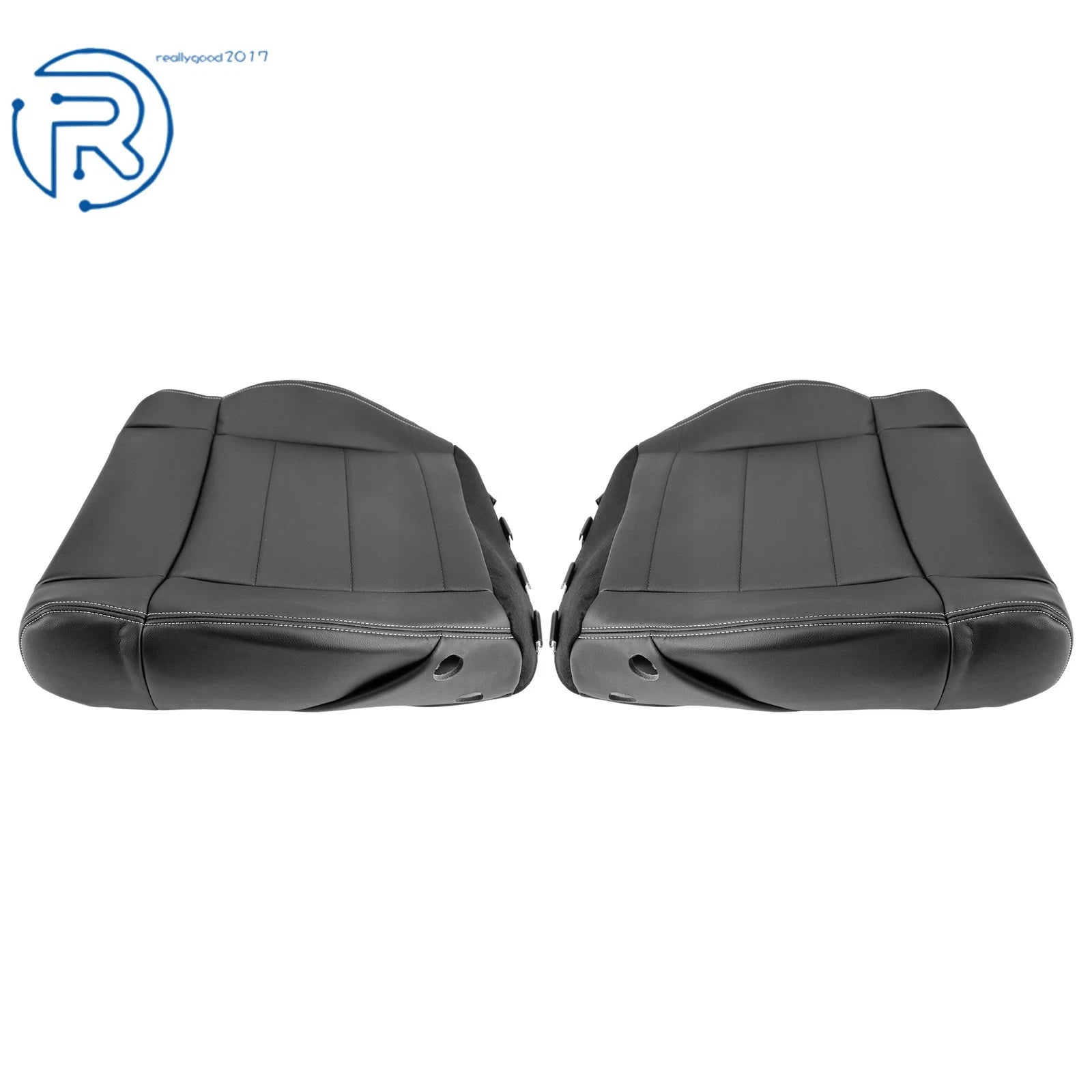 Leather Black Seat Covers for Jeep Wrangler (2007-2012)