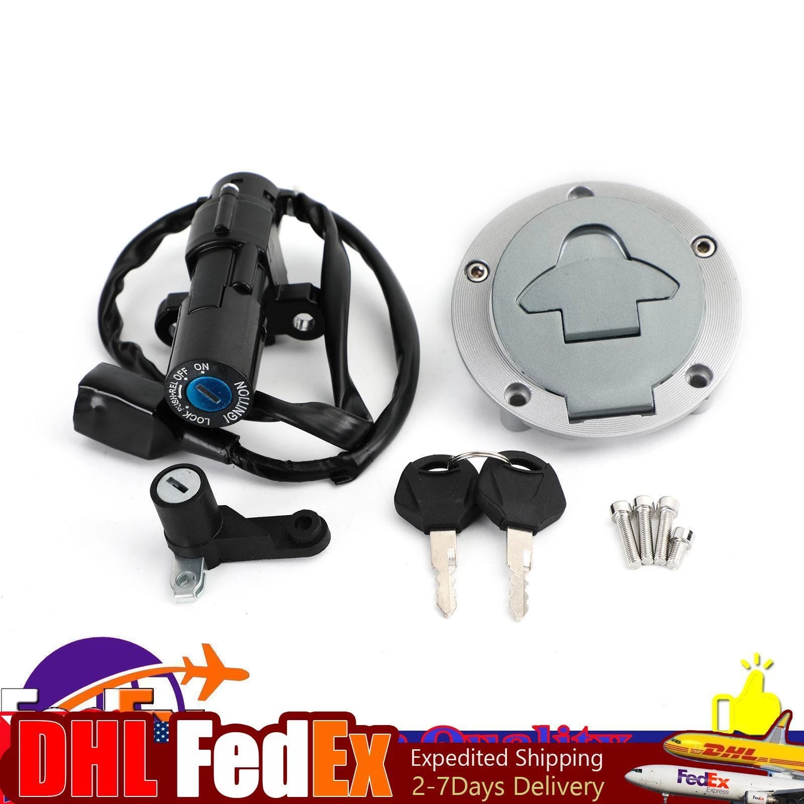 Ignition Switch & Fuel Gas Cap Lock Set for Yamaha YZF R3 R25 (2015–2019)