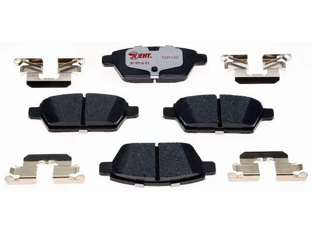 Set of 4 Rear Brake Pads for Mazda 6 (2003–2013) PF283VM