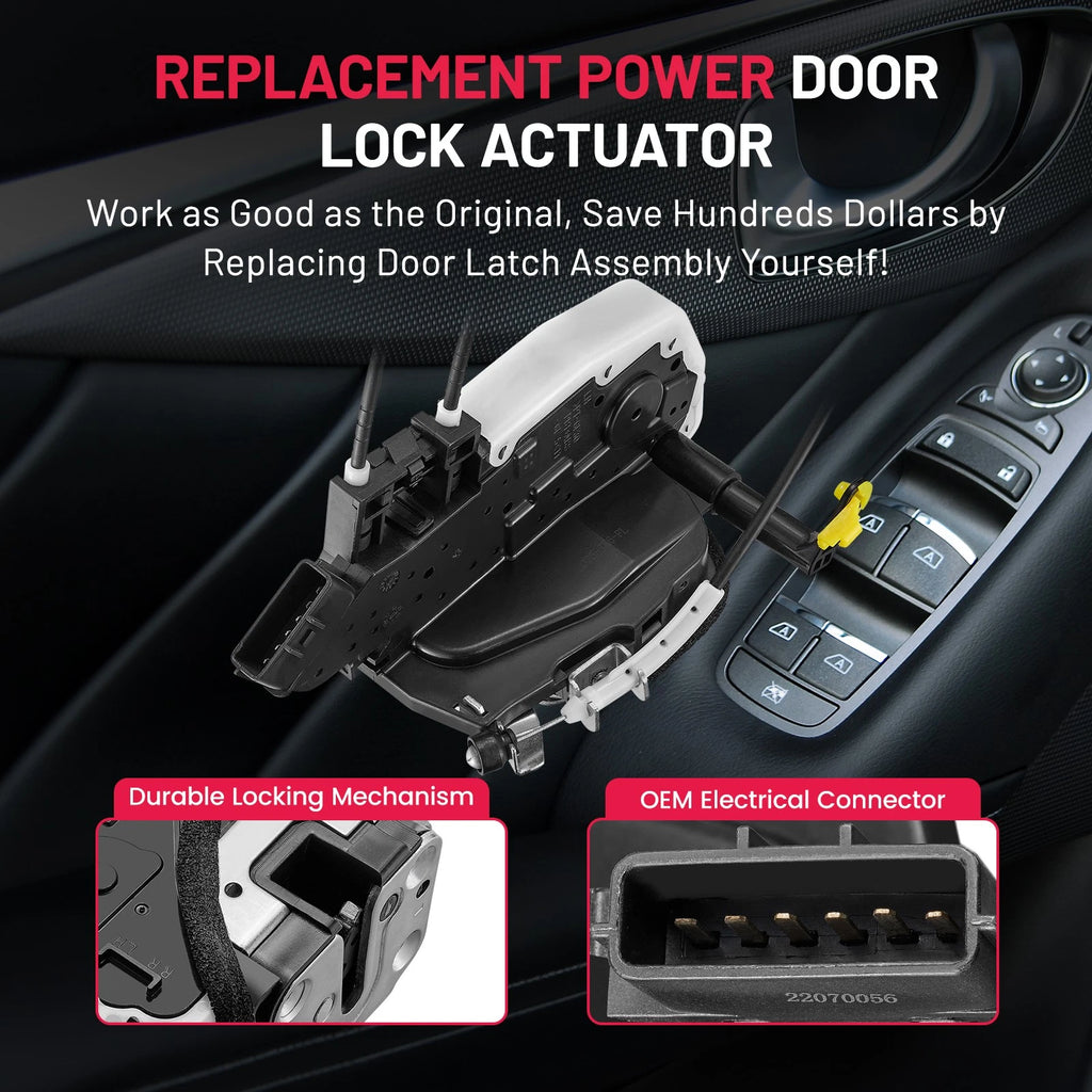 Power Door Lock Actuator Motor for Infiniti G25 (2011–2012)