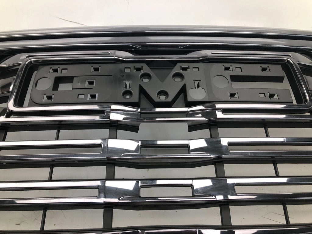 Front Upper Grille for GMC Sierra 1500 Denali (2022–2024) - Dark Chrome 72