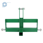 3 Point Receiver Hitch Drawbar with Weight Brackets for CAT 1 Tractor