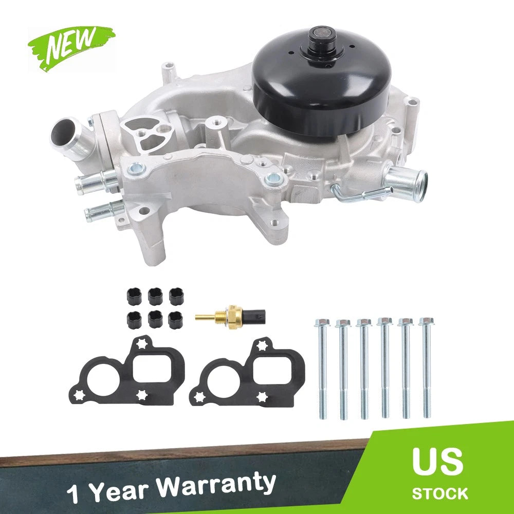 Water Pump for Tahoe Silverado Sierra Yukon 5.3L 6.2L (2019–2023)