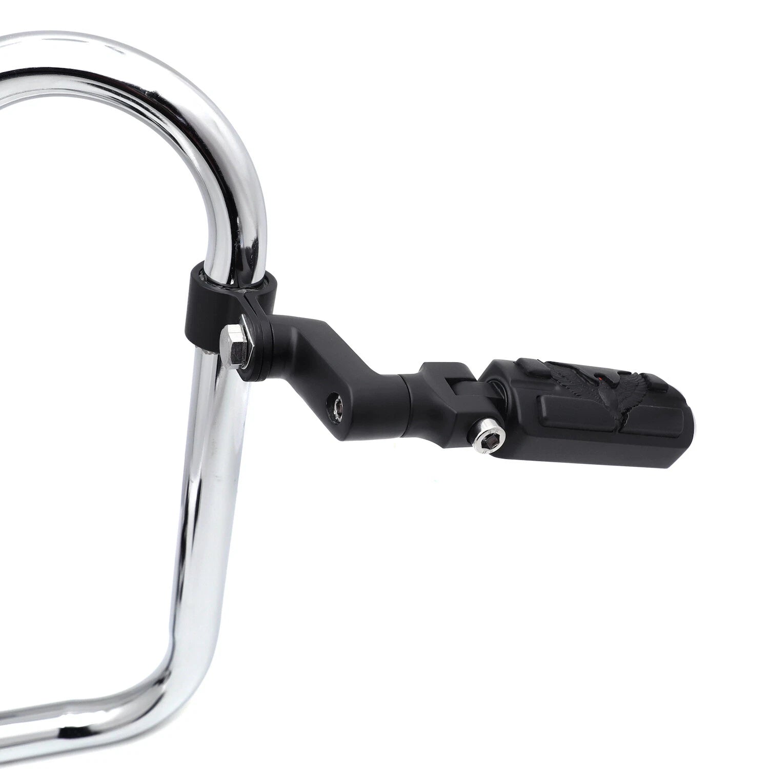 1.25" Foot Peg Clamps for Harley Sportster Touring (Black)