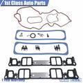 Upper & Lower Engine Intake Manifold Gasket Set for Workhorse Chevy (615-305)
