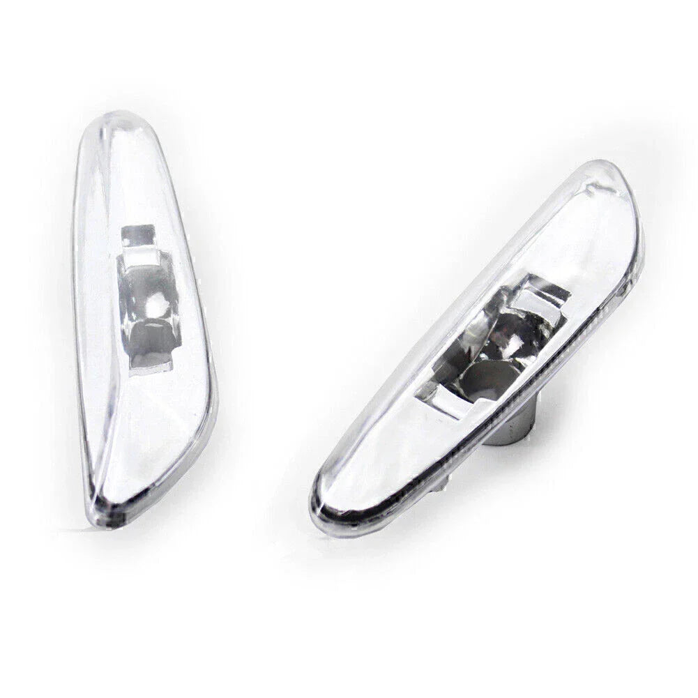 Clear Side Marker Light Turn Signal Lamp for BMW E46 4DR (2002-2005) -