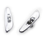 Clear Side Marker Light Turn Signal Lamp for BMW E46 4DR (2002-2005) -