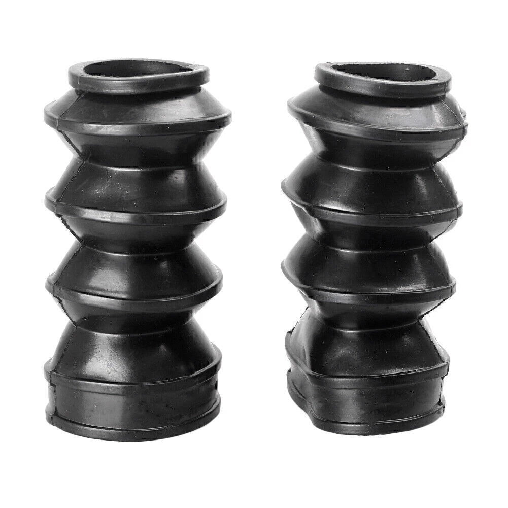 Pair 39mm Fork Cover Gaiters for Harley Sportster Dyna FX XL 883 (1986–2023)