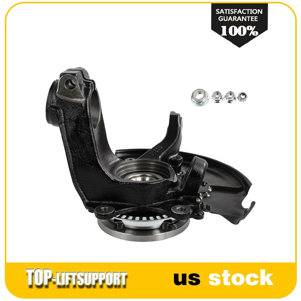 Front Right Steering Knuckle Wheel Bearing Hub for Volkswagen Beetle, Golf, Jetta