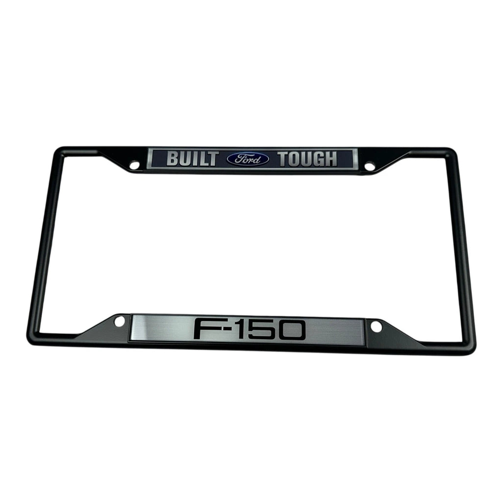 Licensed Black License Plate Frame for Ford F-150 (2004–2020)