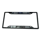 Licensed Black License Plate Frame for Ford F-150 (2004–2020)