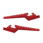Red Passenger Foot Peg Extensions for Surron Light Bee X/S X/L1E (2020-2023)