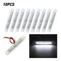 10X LED Sealed Side Clearance Light Marker for Truck Trailer Bus (R)